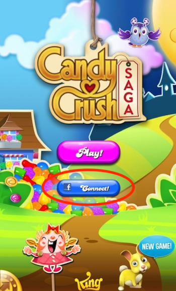 Candy Crush social media integration