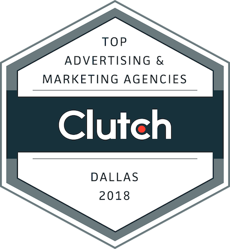 badge for top advertising and marketing companies in dallas
