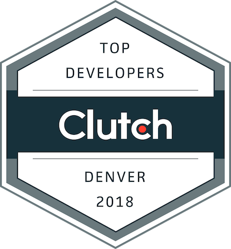 badge for top development companies in denver
