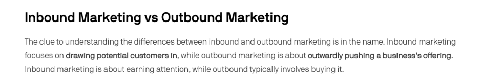 inbound marketing vs outbound marketing