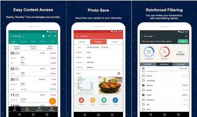 money manager screenshot example