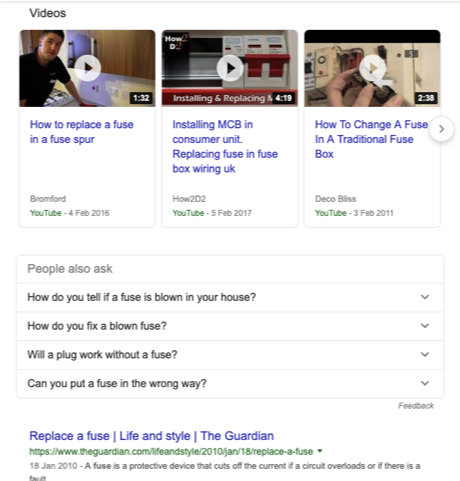 google synonym part 2