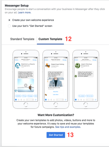 Click “Get Started.”