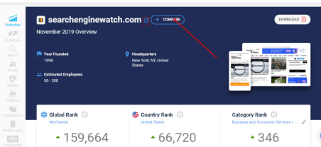 get insight into competitor traffic