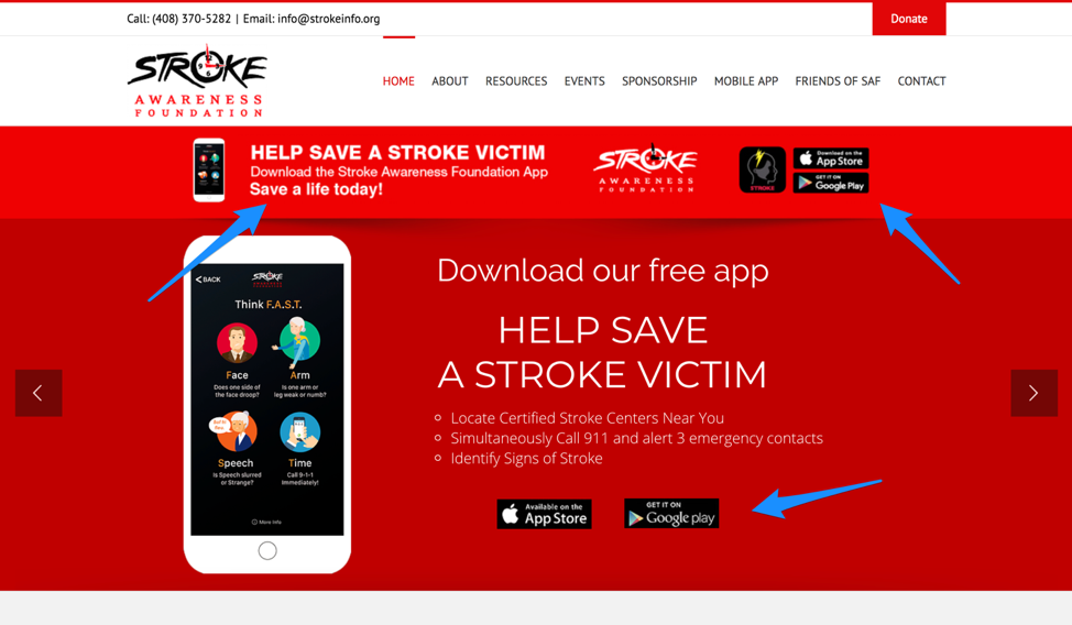 The two biggest app stores are the iOS App Store and Google Play. 