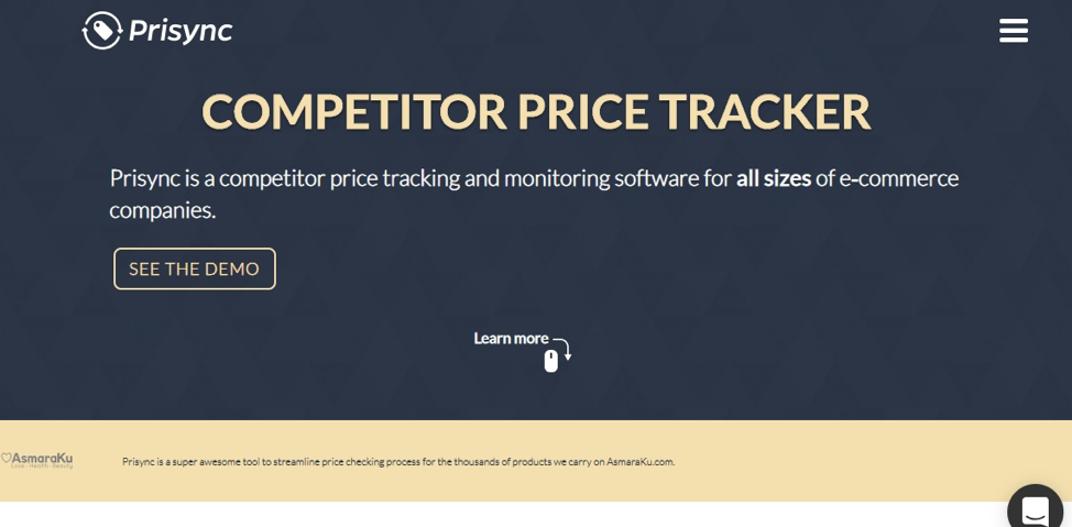 Prisync Competitive Pricing