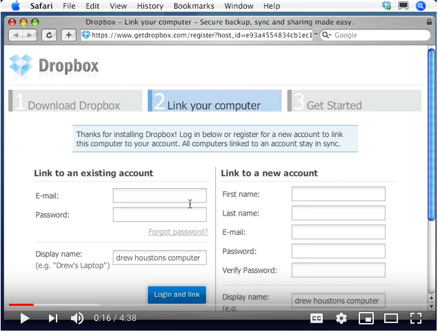 Dropbox video