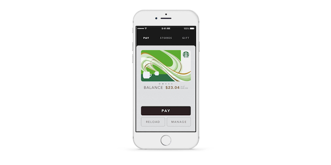 Starbucks Mobile App