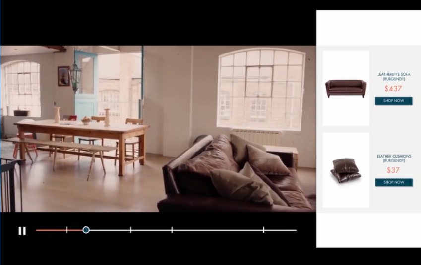 Vue.ai shoppable video
