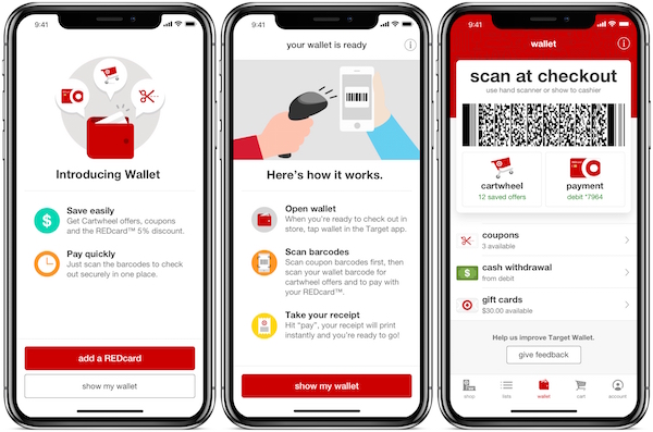 target wallet app