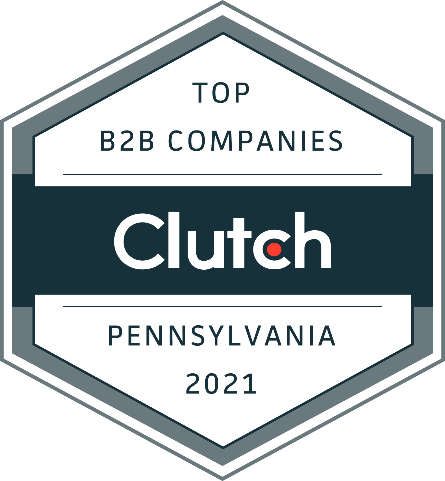 Pennsylvania B2B Leaders Badge 2021