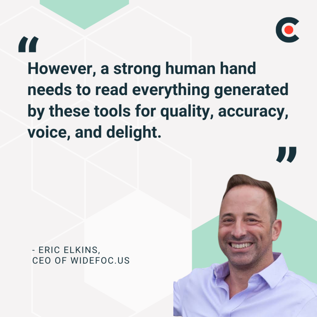 Eric Elkins, CEO of Widefoc.us