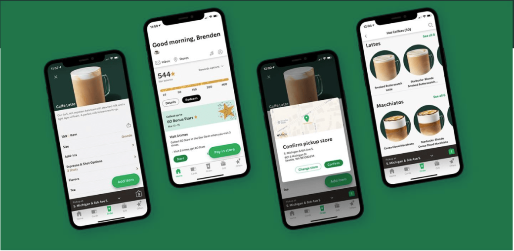 Starbucks app