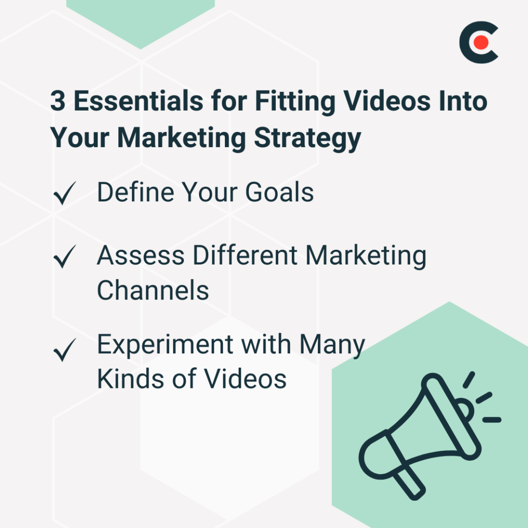 3 Essentials for fitting videos into your marketing strategy
