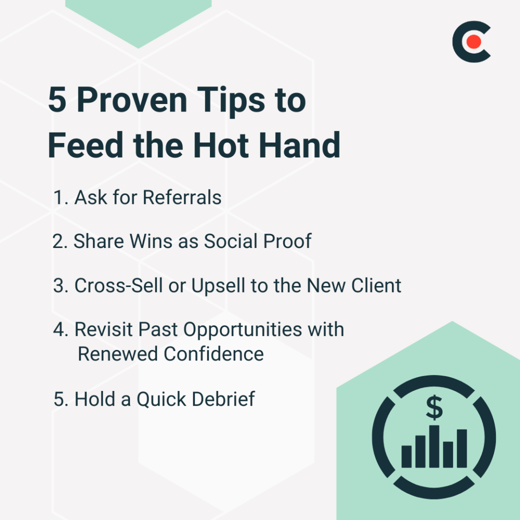 5 proven tips to feed the hot hand