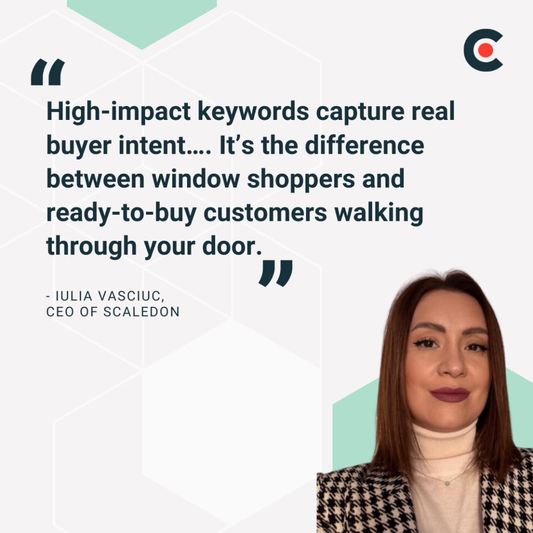 Iulia Vasciuc, CEO of ScaledOn