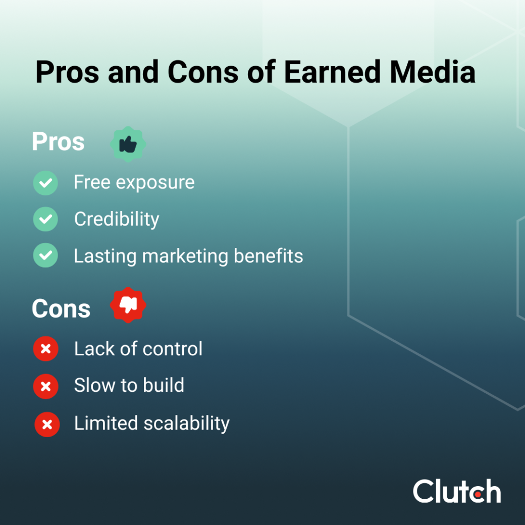 Pros and Cons of Earned Media