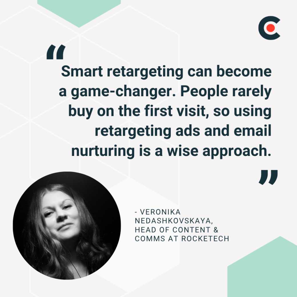 Veronika Nedashkovskaya, Head of Content & Comms at Rocketech