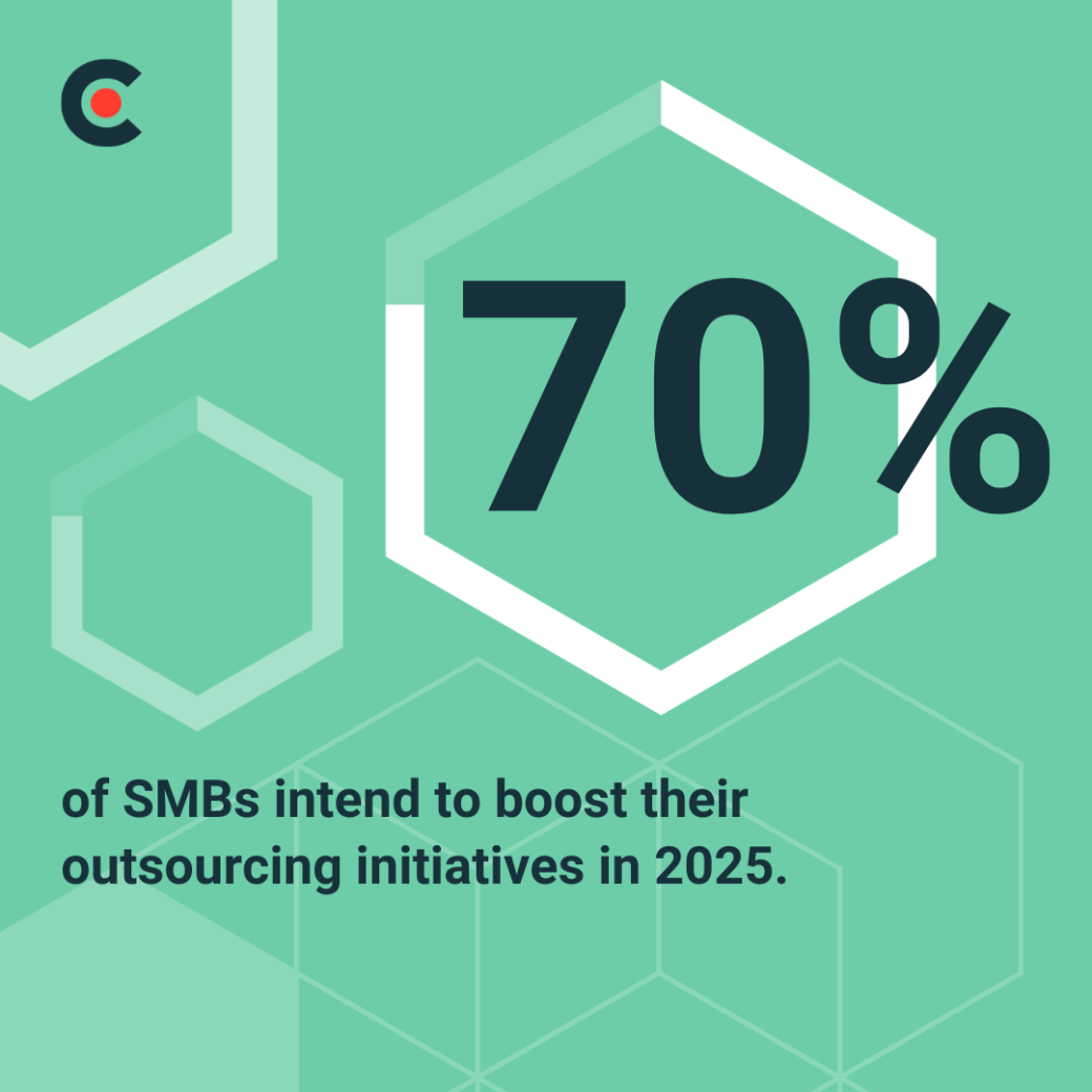 70% of SMBs intend to boost their outsourcing initiatives in 2025