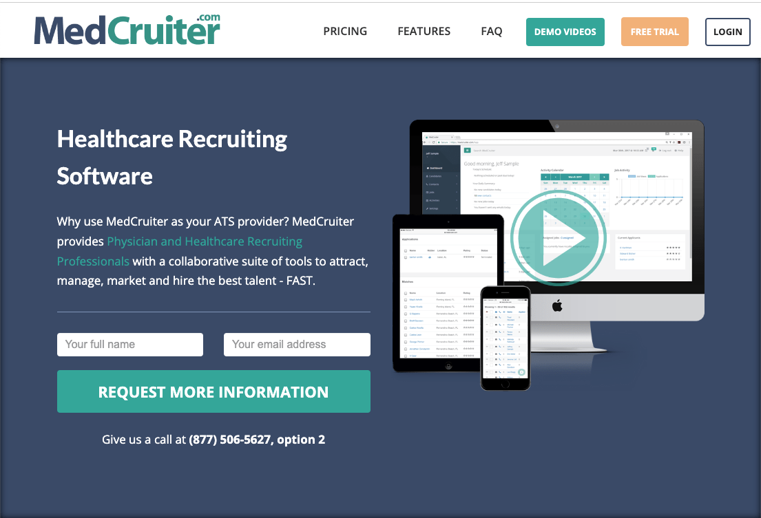 MedCruiter Home Page