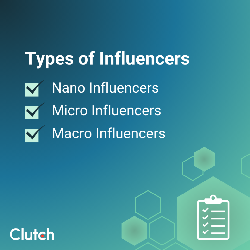 Types of influencers