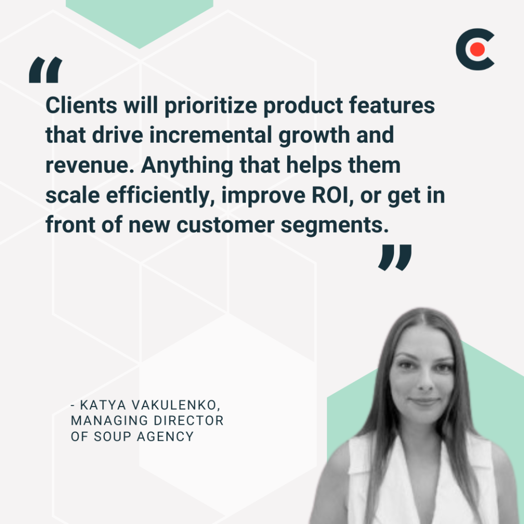 Katya Vakulenko, Managing Director of Soup Agency