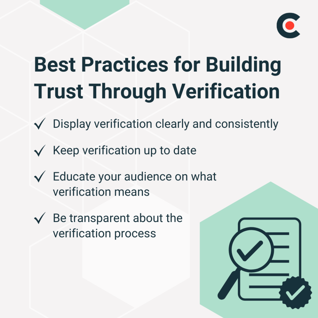Best Practices for Building Trust Through Verification