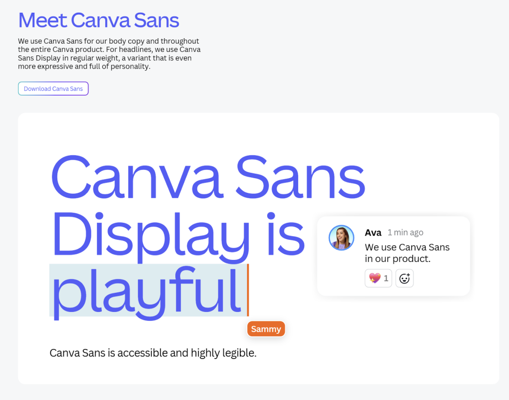 Canva Sans