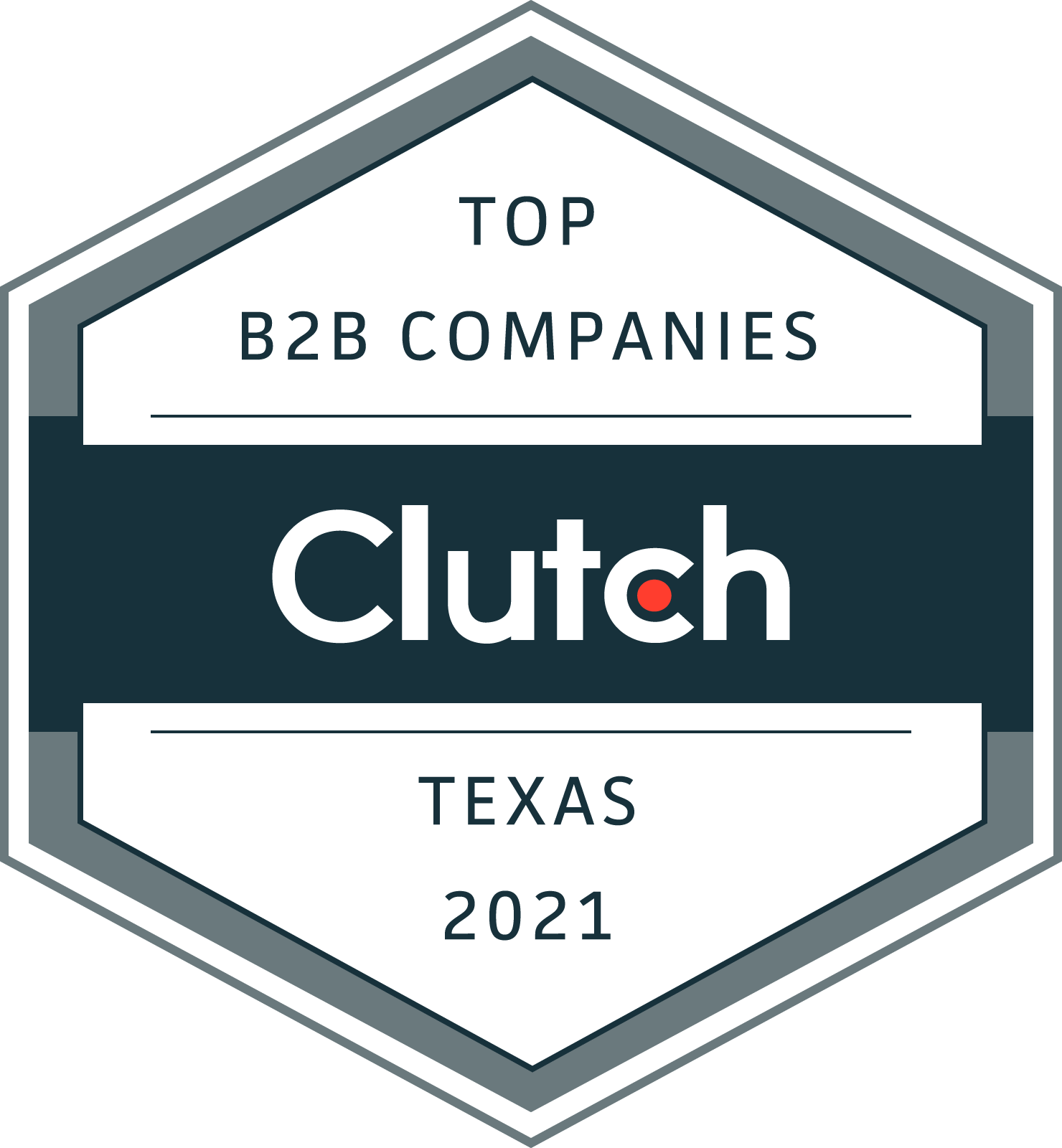 Texas B2B Leaders Award Badge