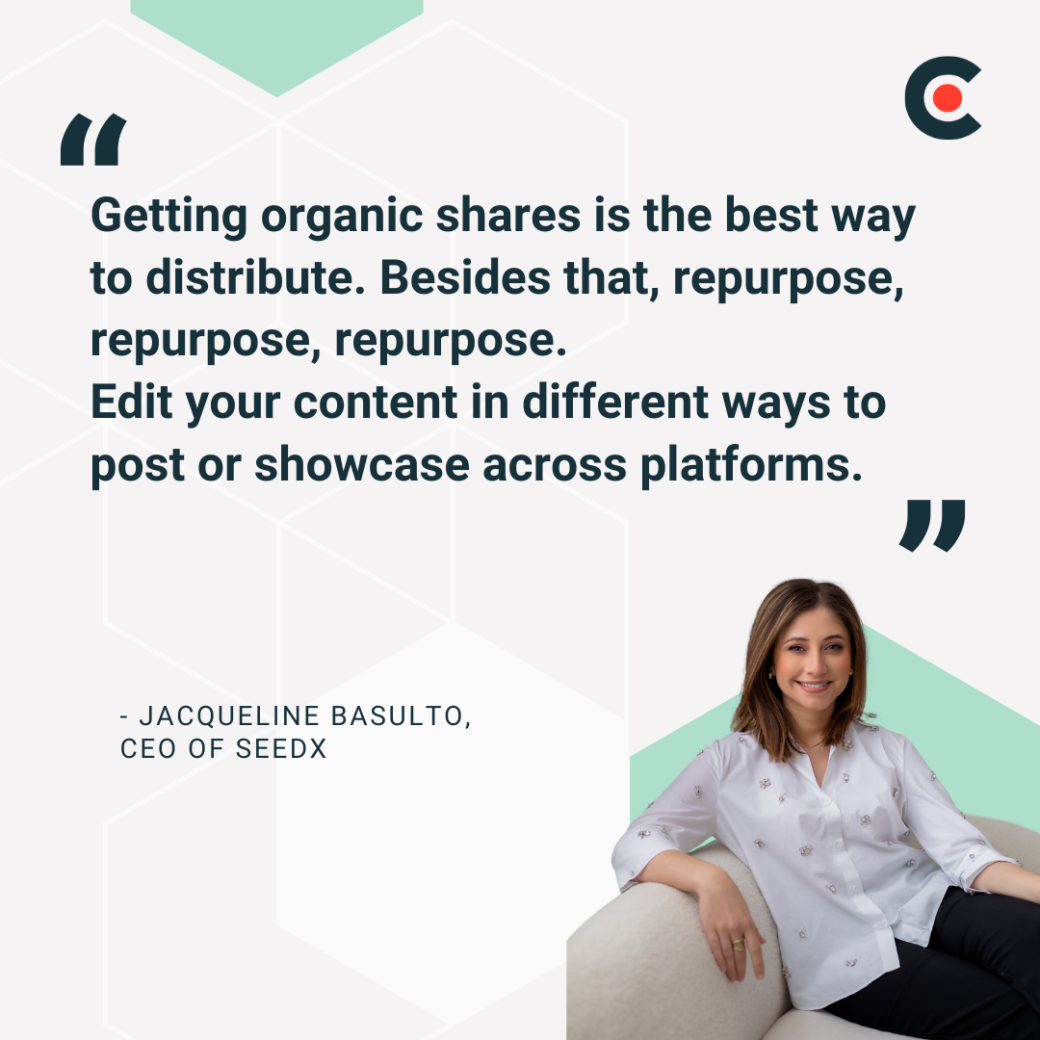 Jacqueline Basulto, CEO of SeedX