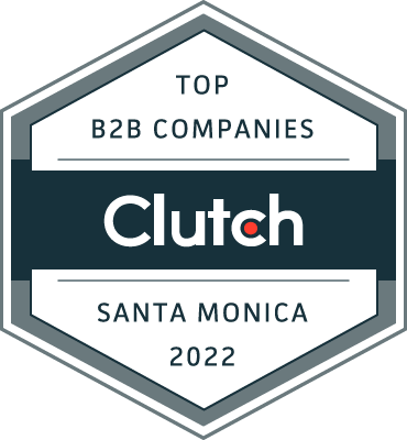 Santa Monica B2B Leaders Badge 2022