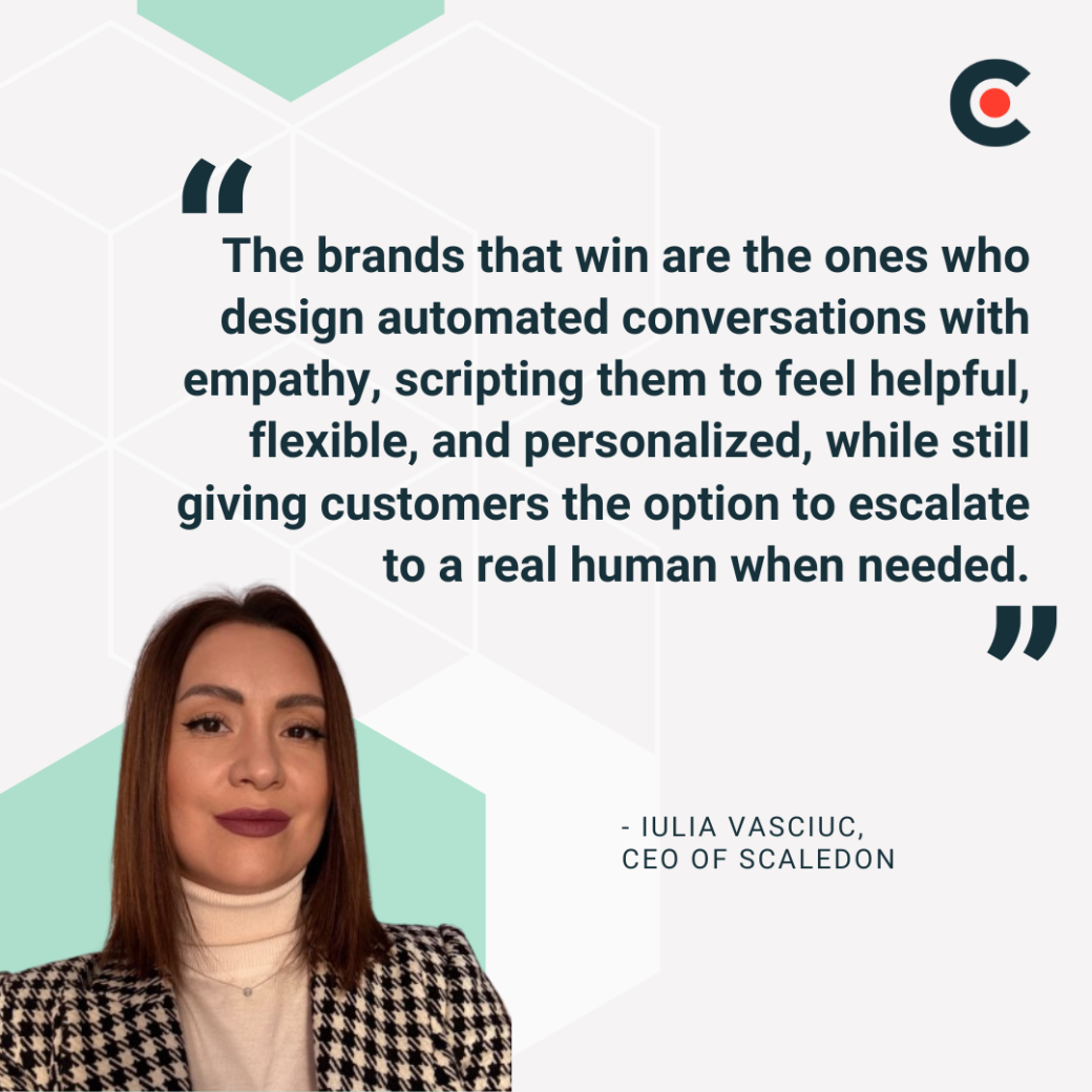 Iulia Vasciuc, CEO of ScaledOn
