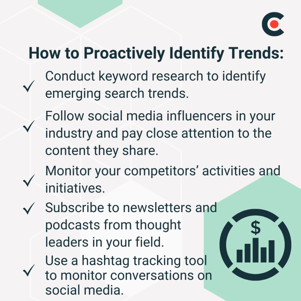 How to Proactively Identify Trends