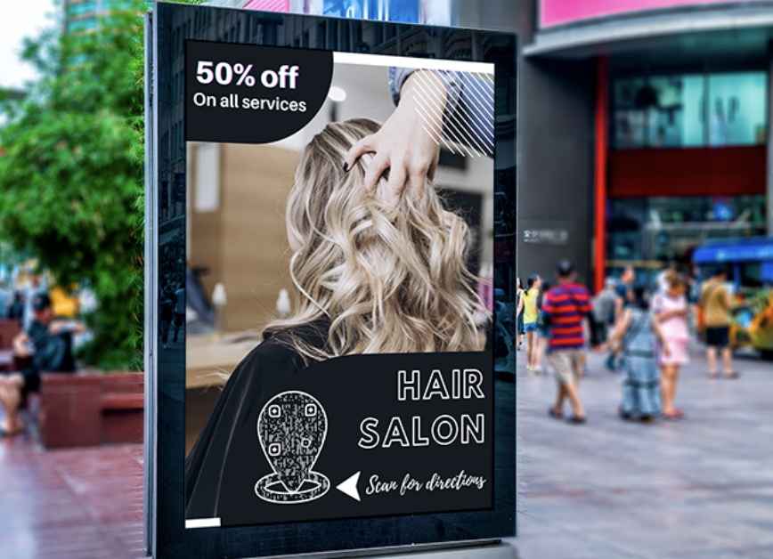 QR codes help to personalize the buying experience for local consumers