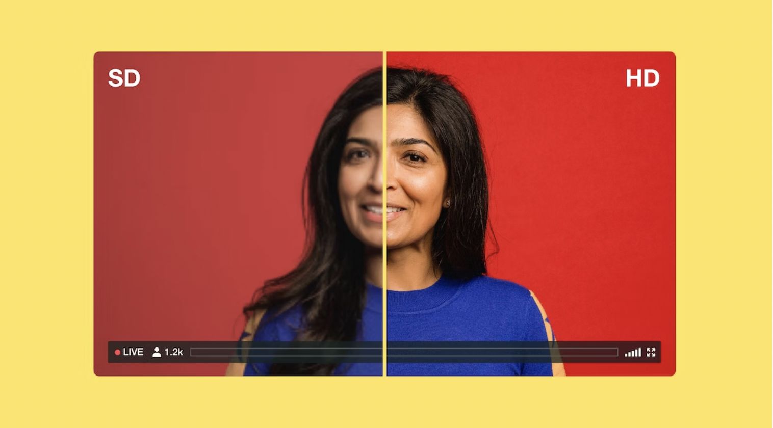 high definition vs standard definition example