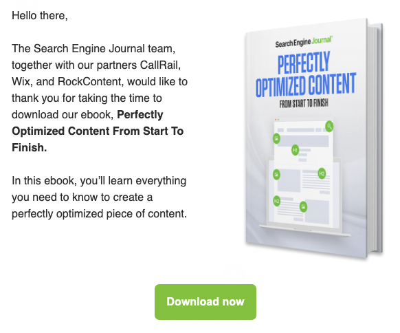 example of a company using gated content as a lead generation magnet