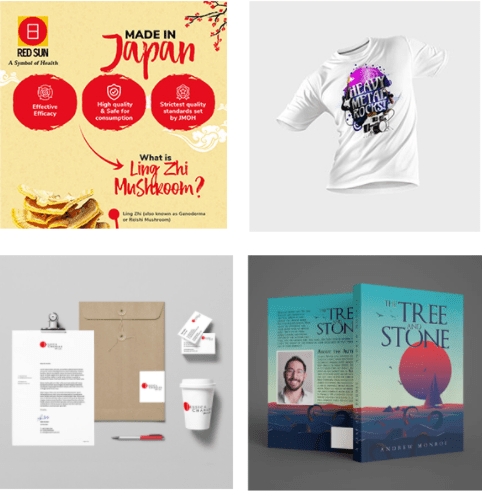 kimp.io graphic design portfolio