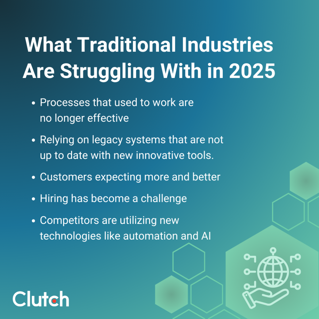 What Traditional Industries Are Struggling With in 2025
