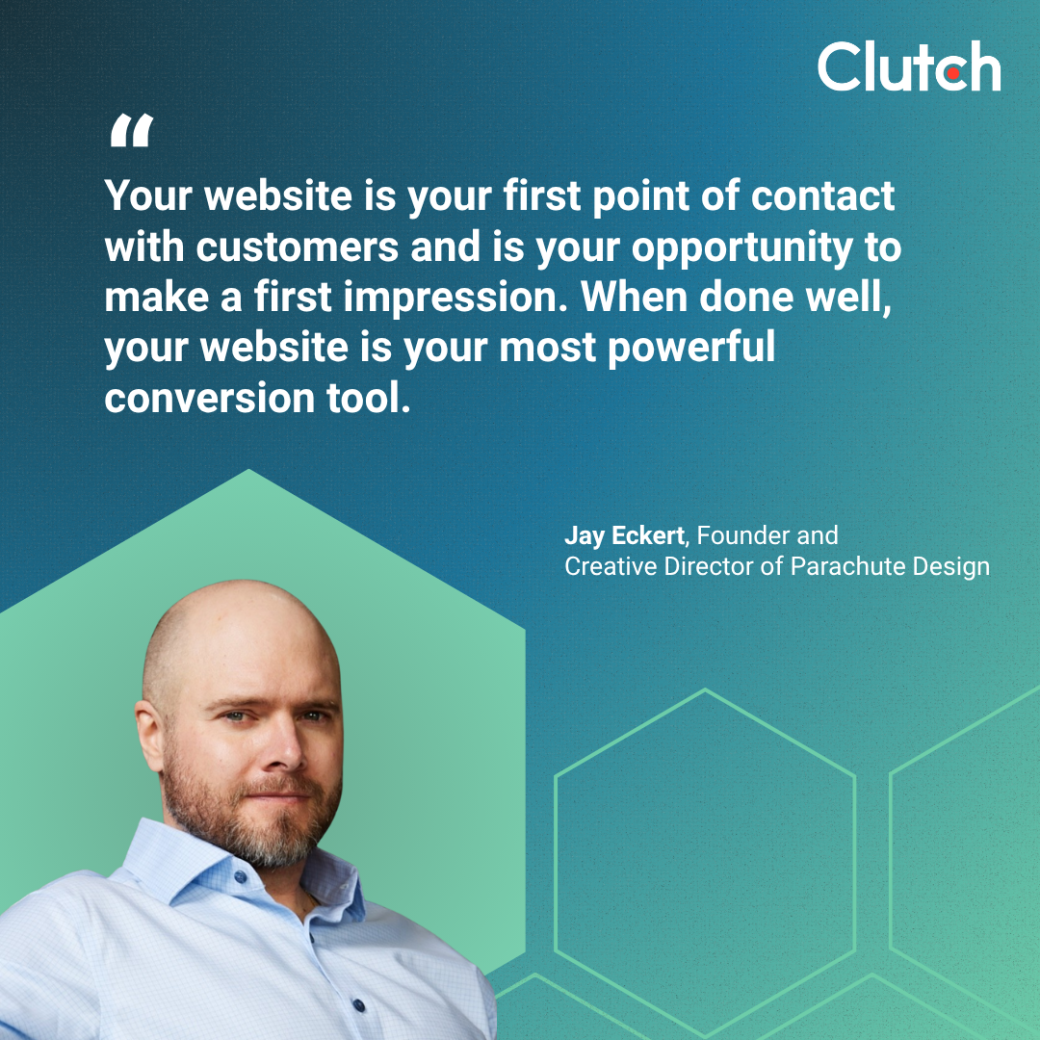 Jay Eckert, Founder and Creative Director of Parachute Design