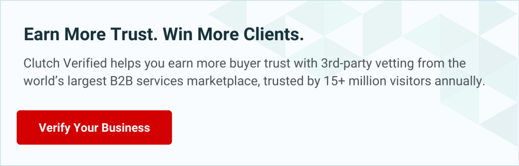 Verify Your Business on Clutch