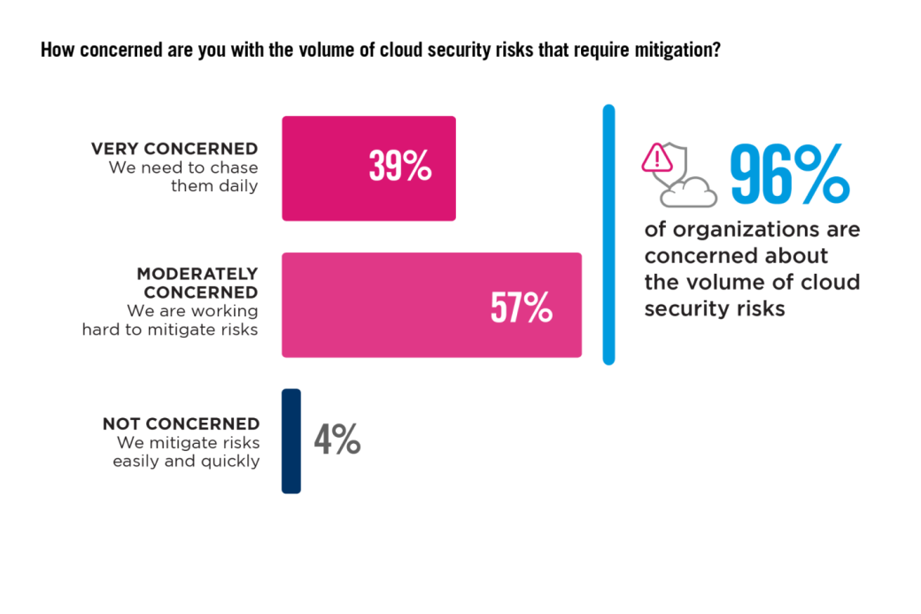 Most organizations are concerned by cloud security risks