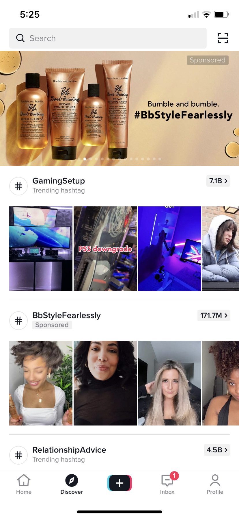 Bb Style Fearlessly TikTok ads example