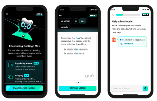 Duolingo Max