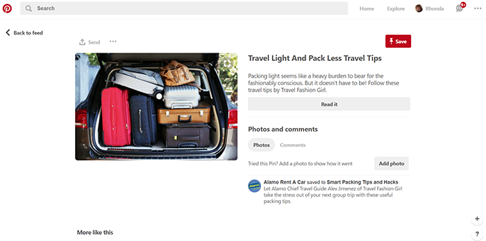 Alamo Rent A Car on Pinterest