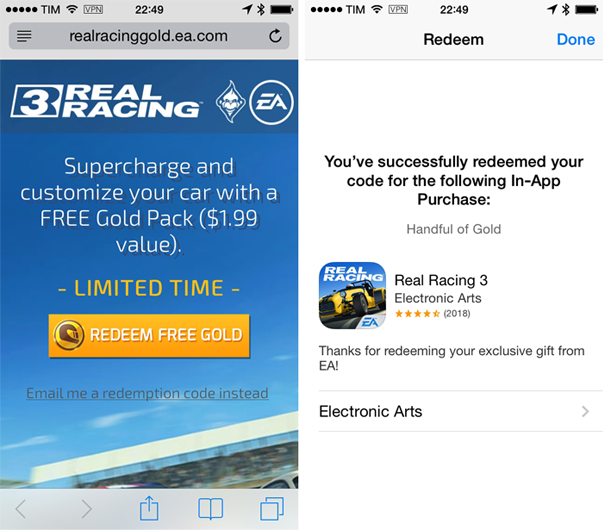 promo codes for special offer for app features