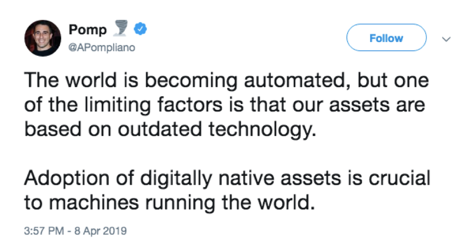 Pompliano Blockchain Influencer