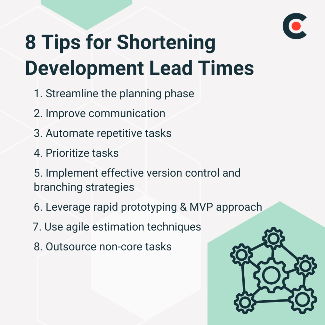 8 Tips for Shortening Development Lead Times
