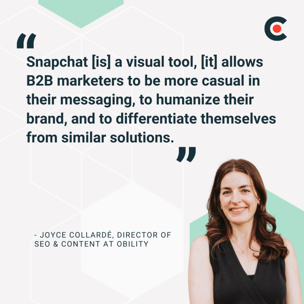 Joyce Collardé, Director of SEO & Content at Obility