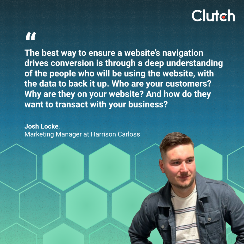 Josh Locke, Marketing Manager at Harrison Carloss