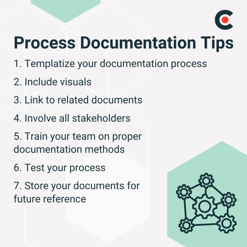Process documentation tips